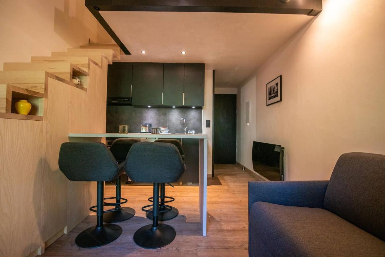 Grand Studio Mezzanine A 200 Metres Des Pistes Apartment Demi-Quartier Luaran gambar